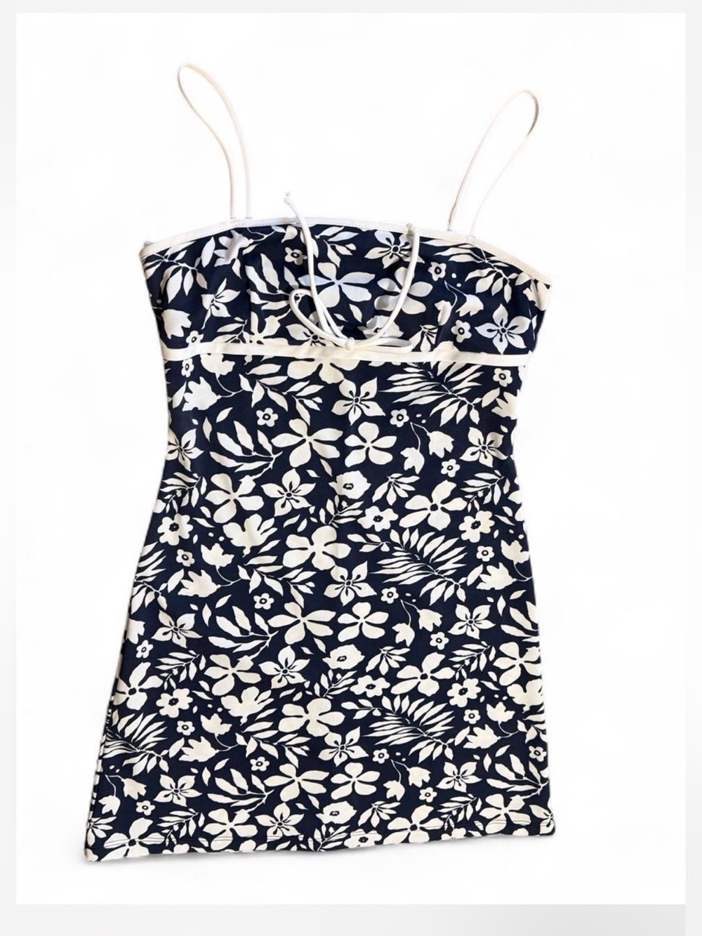 90s Y2k 🌺 hibiscus Dress Coastal